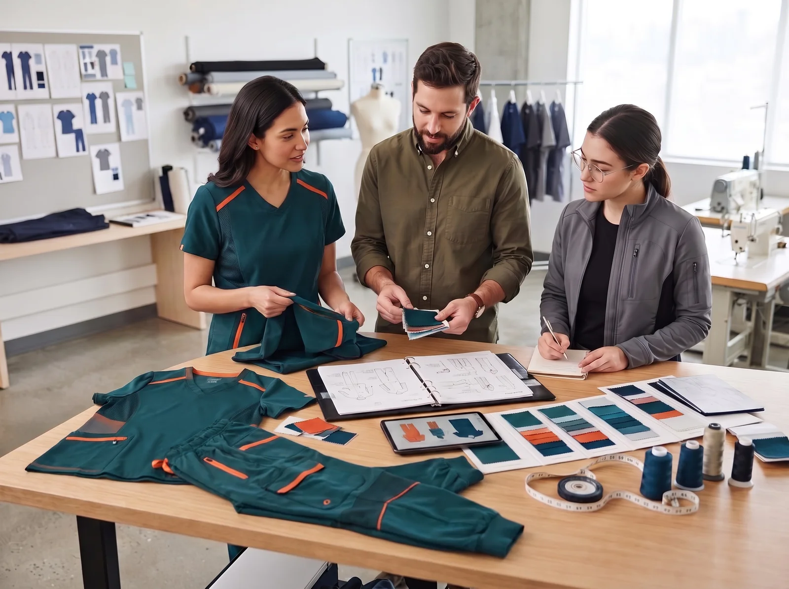 Wholesale scrubs manufacturer program for uniform distributors
