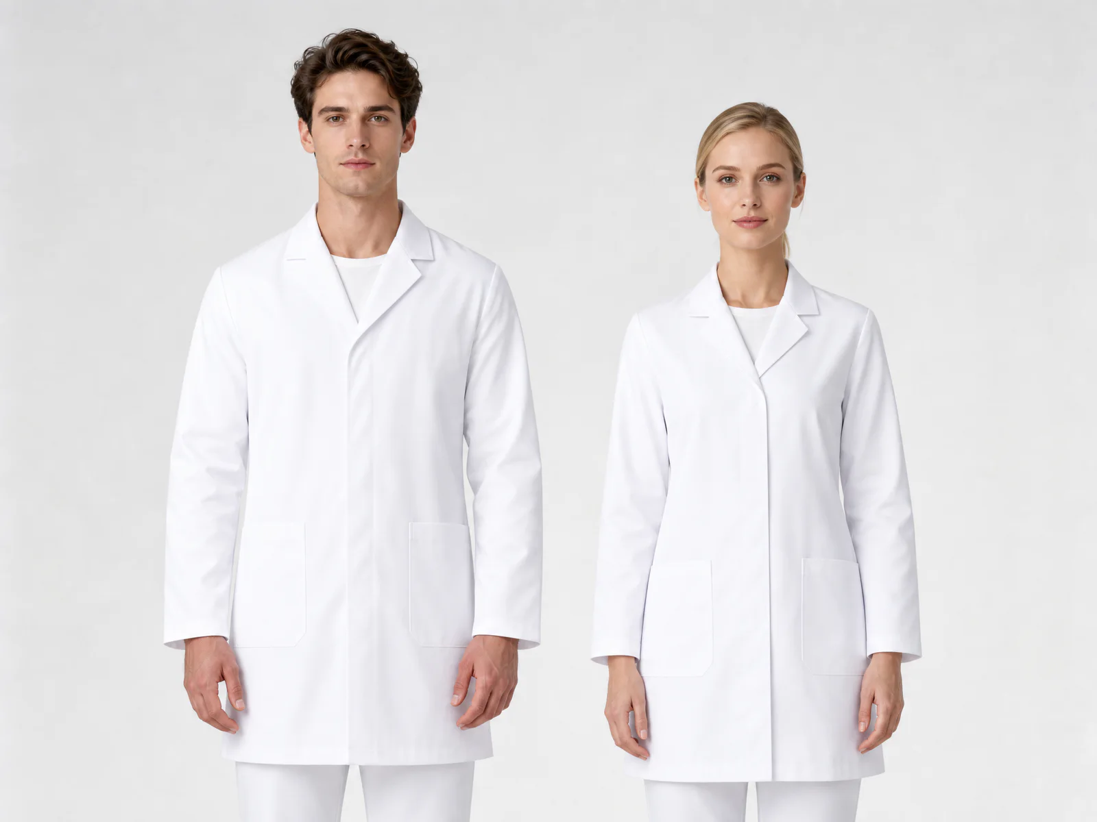 Private label lab coats for men and women