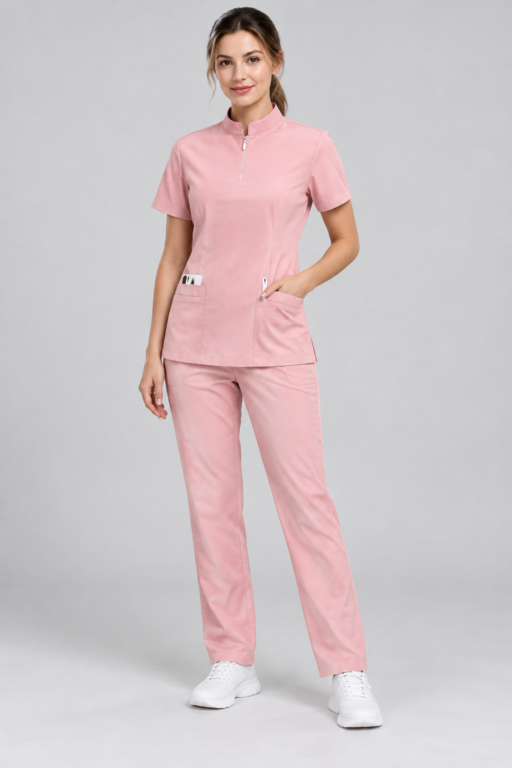 Unisex Straight Leg Scrub Set