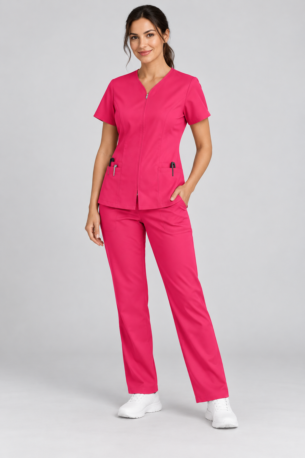 Stretch Jogger Scrub Set